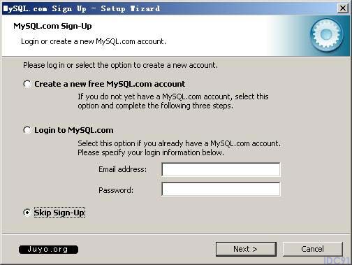 MySQL5安装图解八